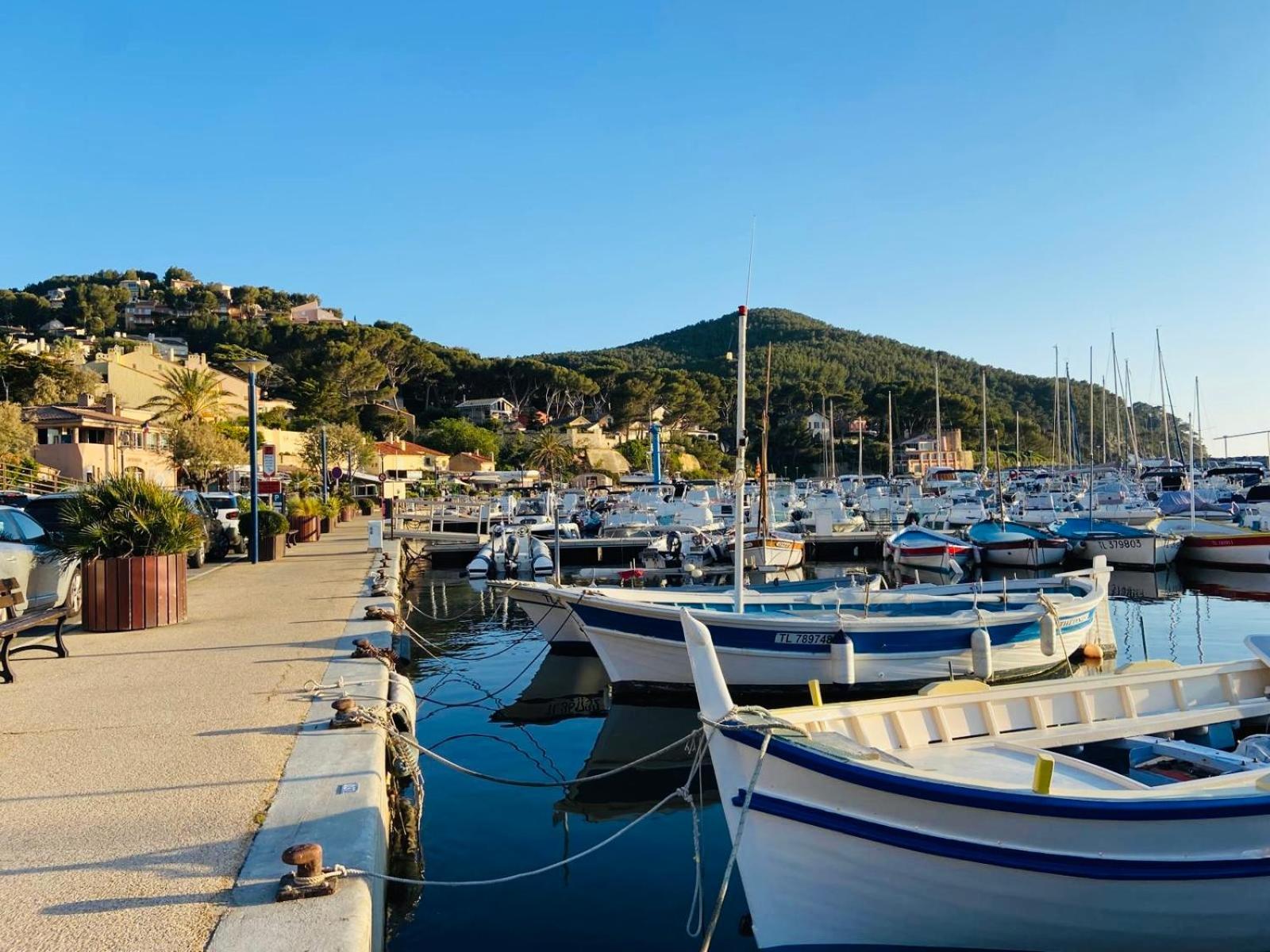 Studio Cosy En Bord De Mer Saint-Cyr-sur-Mer Exterior foto